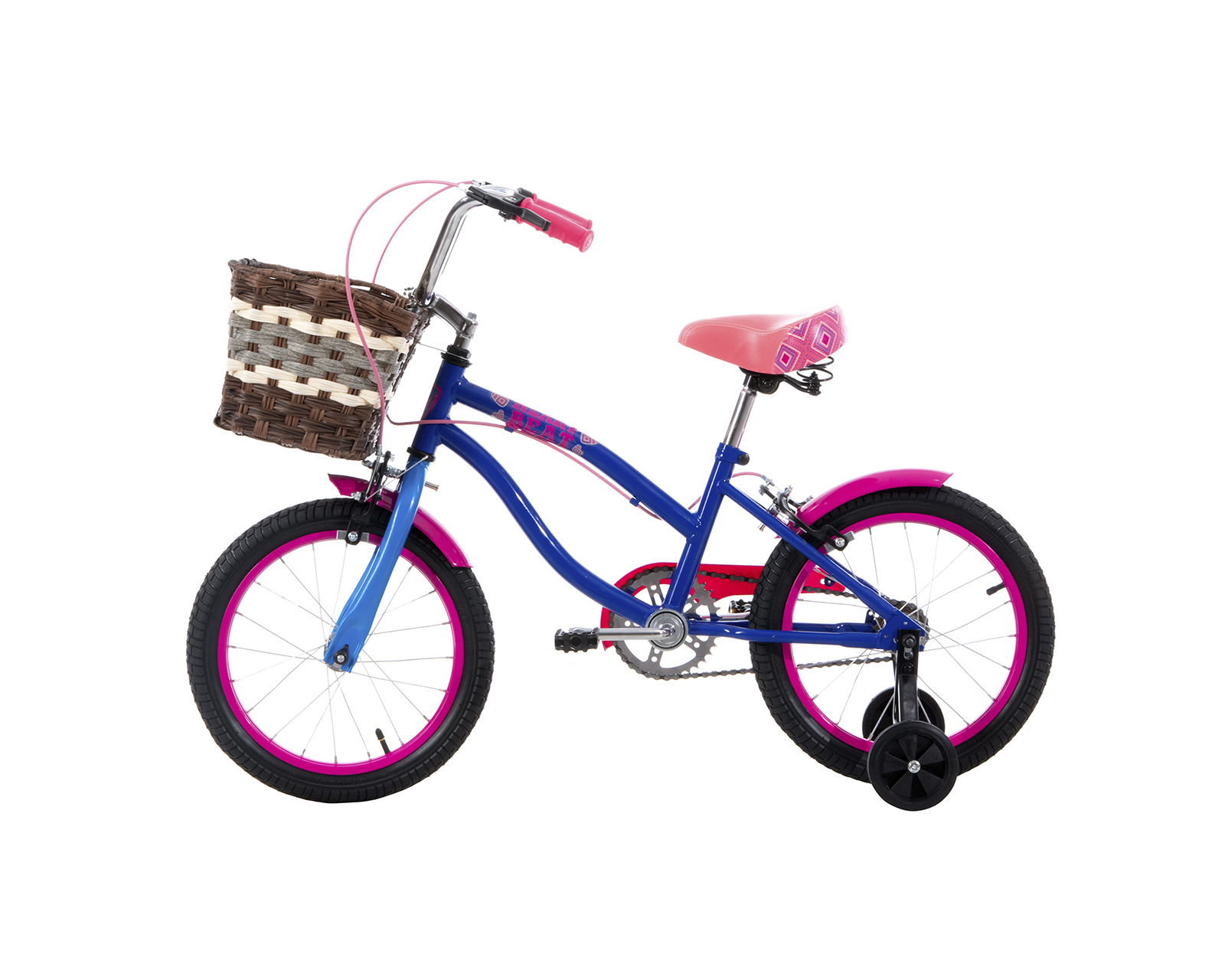 Foto 6 pulgar | Bicicleta Veloci Heart Beat City Rodada 16 Azul Infantil