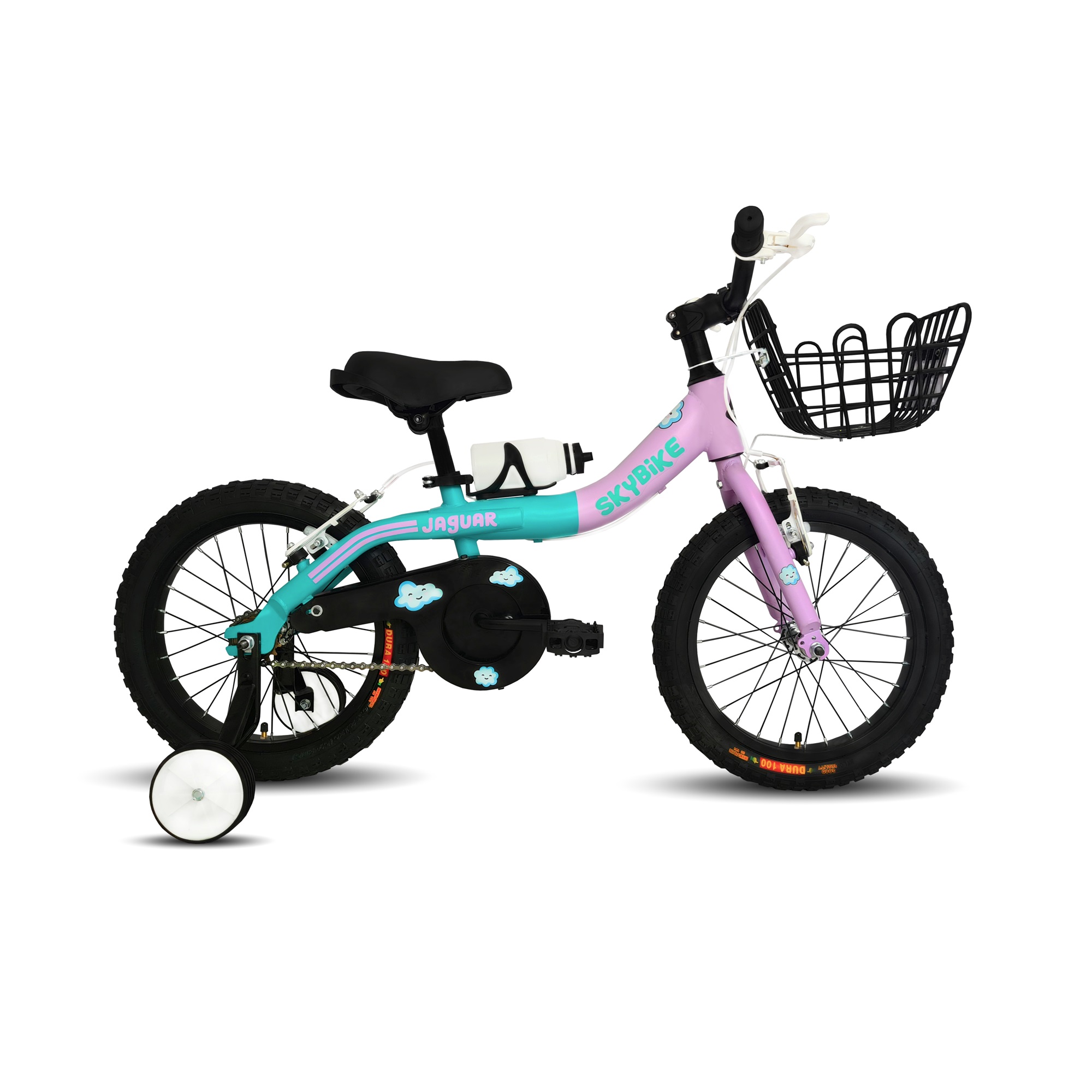 Bicicleta Jaguar Skybike Verde/lila Rodada 16