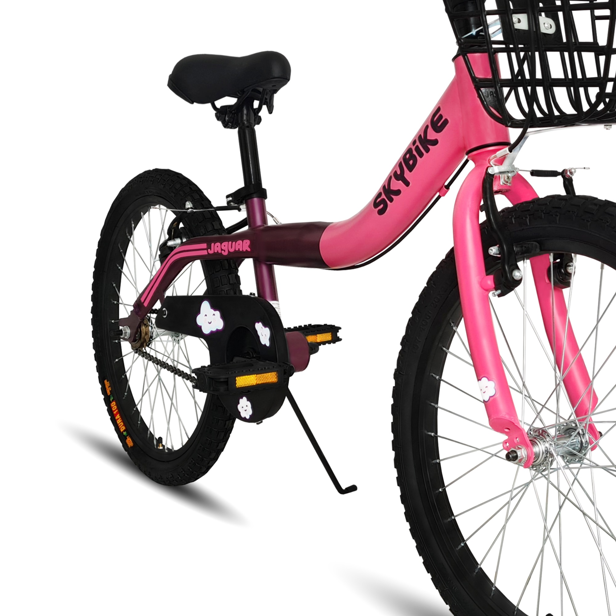 Foto 4 pulgar | Bicicleta Jaguar Skybike Morado/fuxia Rodada 20