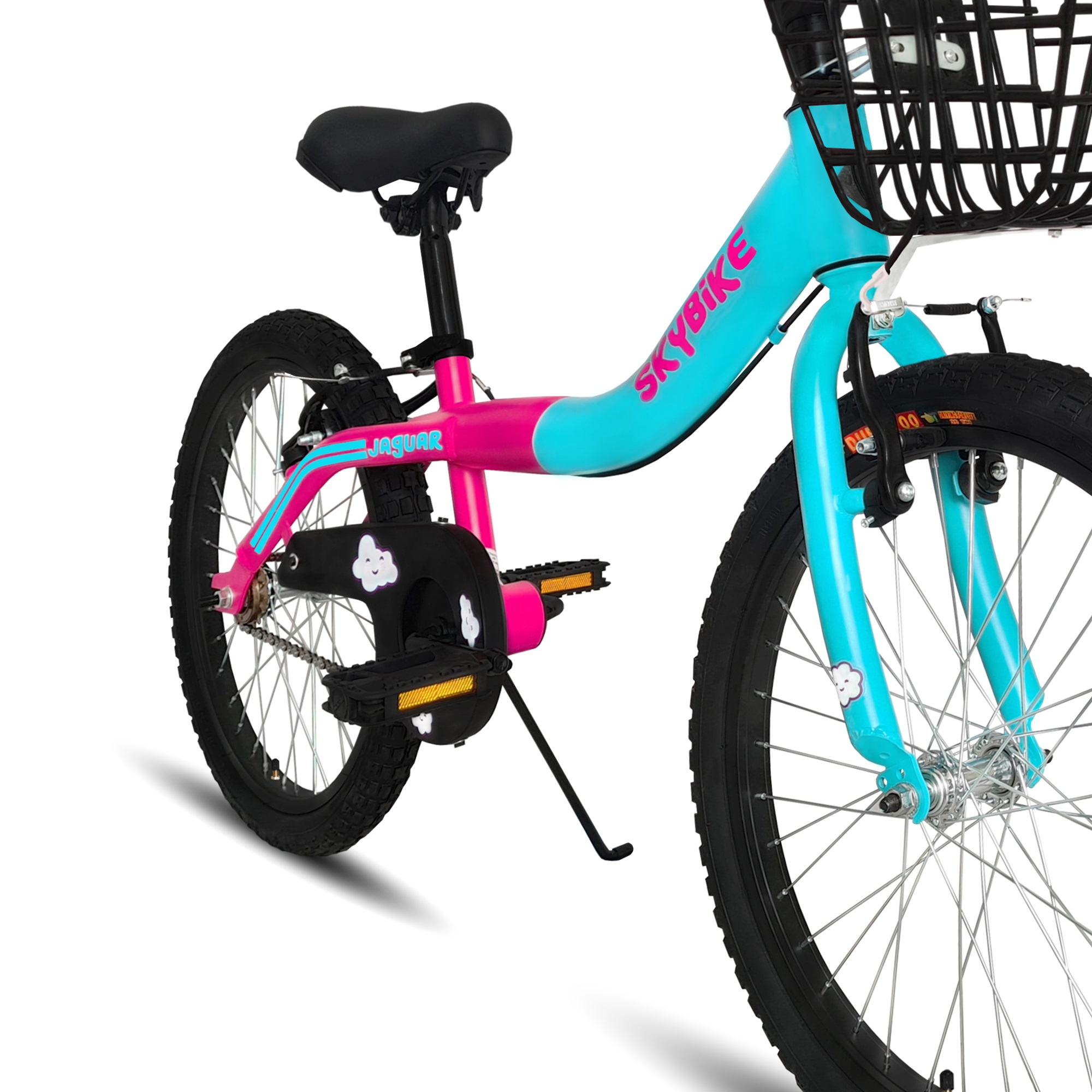 Foto 4 pulgar | Bicicleta Jaguar Skybike Fuxia/azul Rodada 20