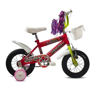 Foto 1 | Bicicleta Jaguar Minibravia Rodada 12 Llanta Inflable Fucsia