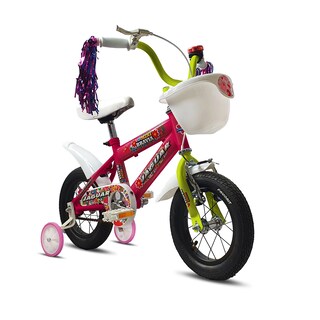 Foto 2 | Bicicleta Jaguar Minibravia Rodada 12 Llanta Inflable Fucsia