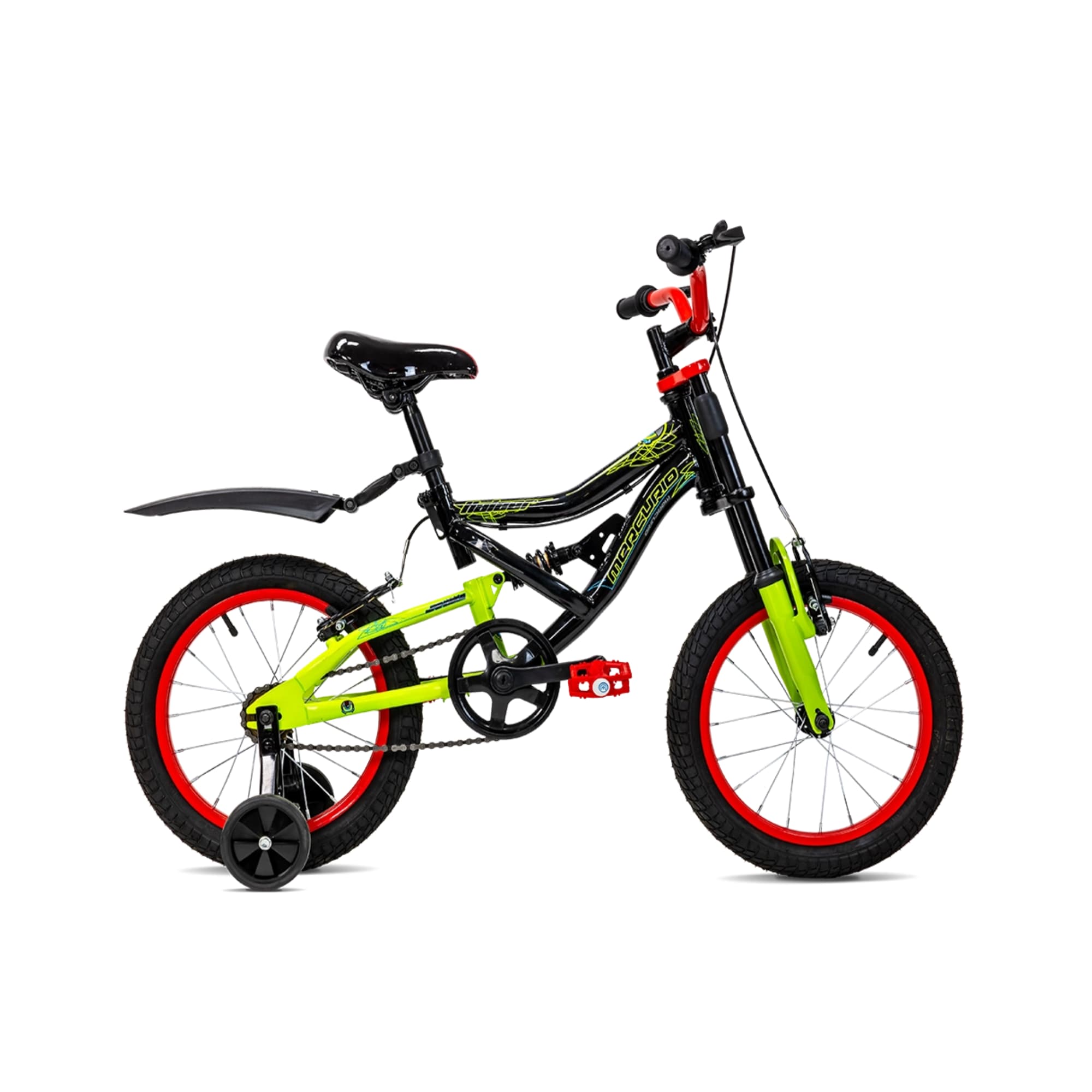 Bicicleta Mercurio  Kaizer Negro Rodada 16  1v $4,149