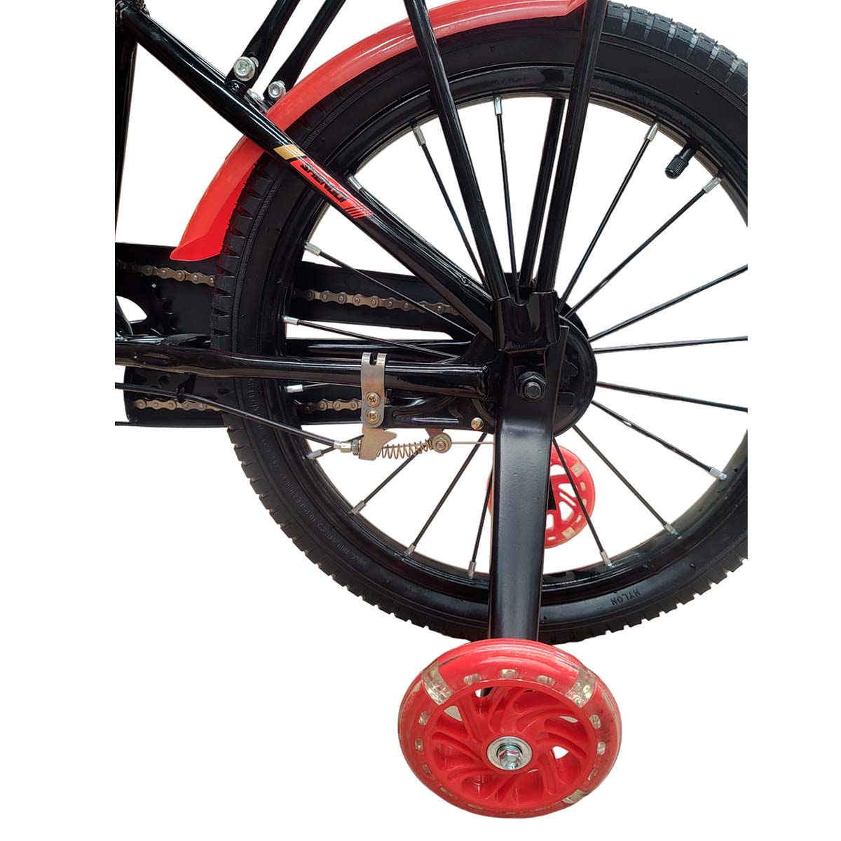Foto 6 pulgar | Bicicleta Infantil R18 con Canasta y Llantas Entrenadoras