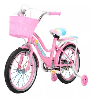 Foto 1 | Bicicleta Entrenadora de Niños Aeiou Qk-08 con Canastilla R 16"