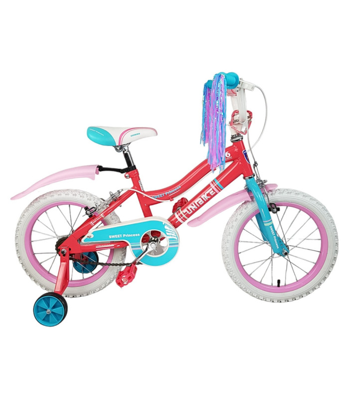 Bicicleta R16 Llantas Aire y Entrenamiento Sweet Rosa para Niñas