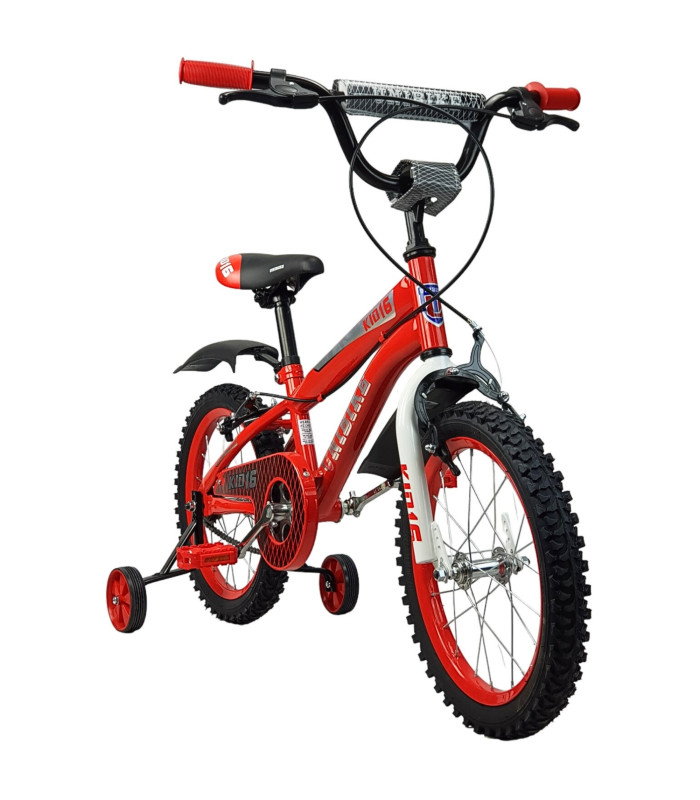 Foto 4 pulgar | Bicicleta R16 Llantas Aire y Entrenamiento Kids Rojo para Niños