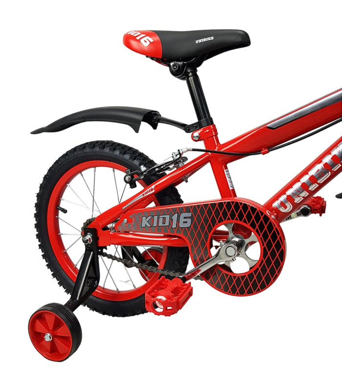 Foto 7 pulgar | Bicicleta R16 Llantas Aire y Entrenamiento Kids Rojo para Niños