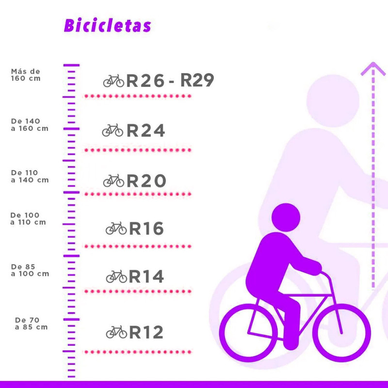 Foto 5 | Bicicleta Infantil Bimex Dolly R12 Morada
