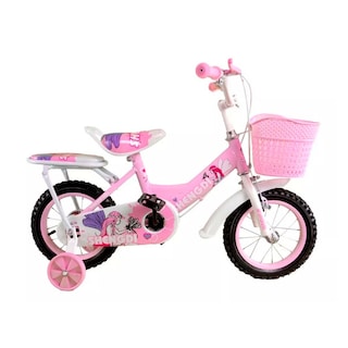 Foto 1 | Bicicleta Infantil Rosa R12 Con Cansta Y Ruedas Entrenadoras 2-4 Años