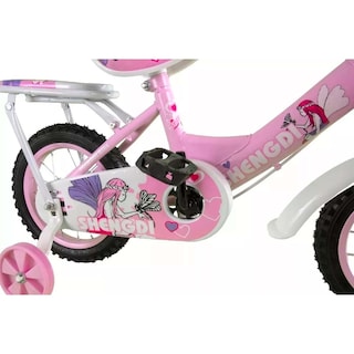 Foto 5 | Bicicleta Infantil Rosa R12 Con Cansta Y Ruedas Entrenadoras 2-4 Años