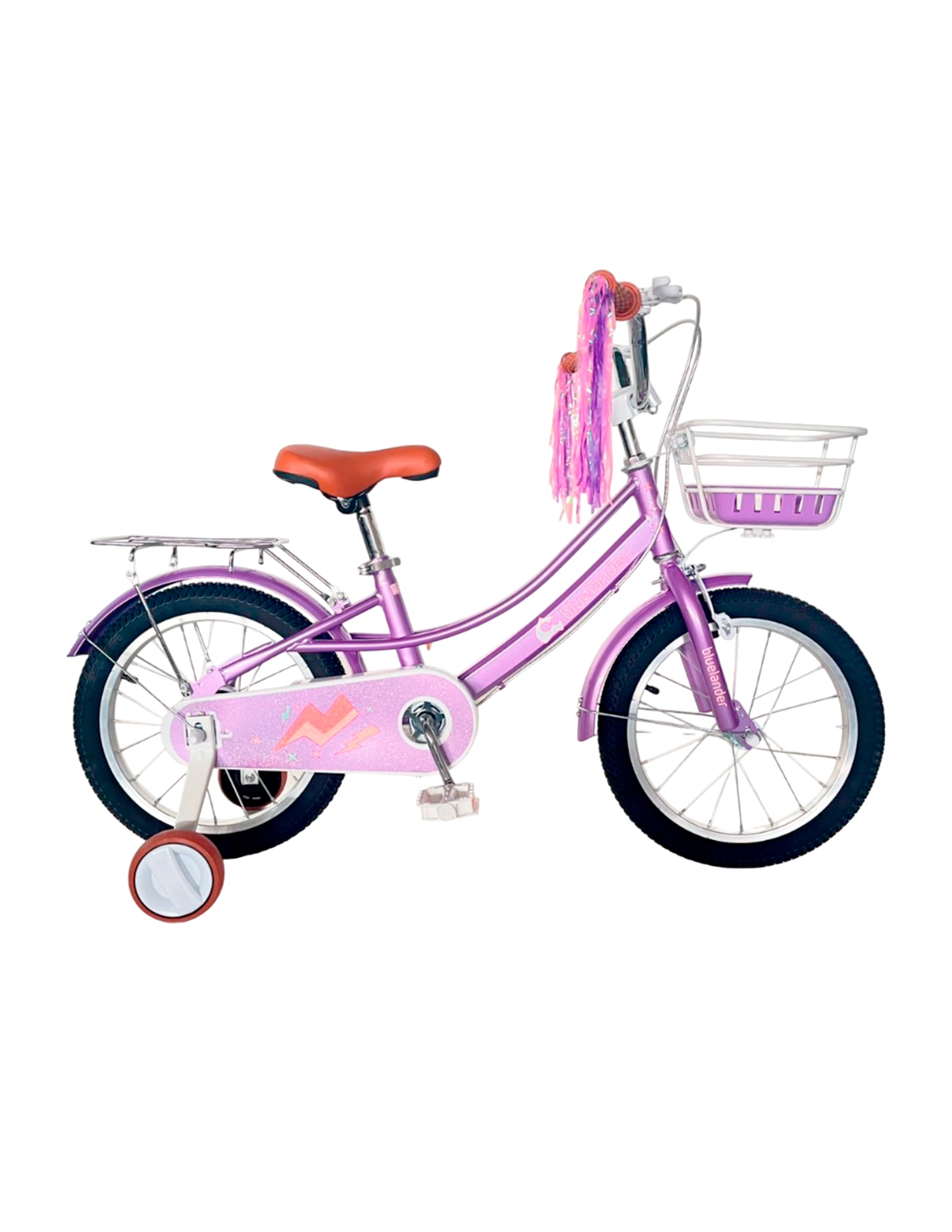 Foto 2 pulgar | Bicicleta Infantil con Ruedas  y Accesorios Morada par Niña