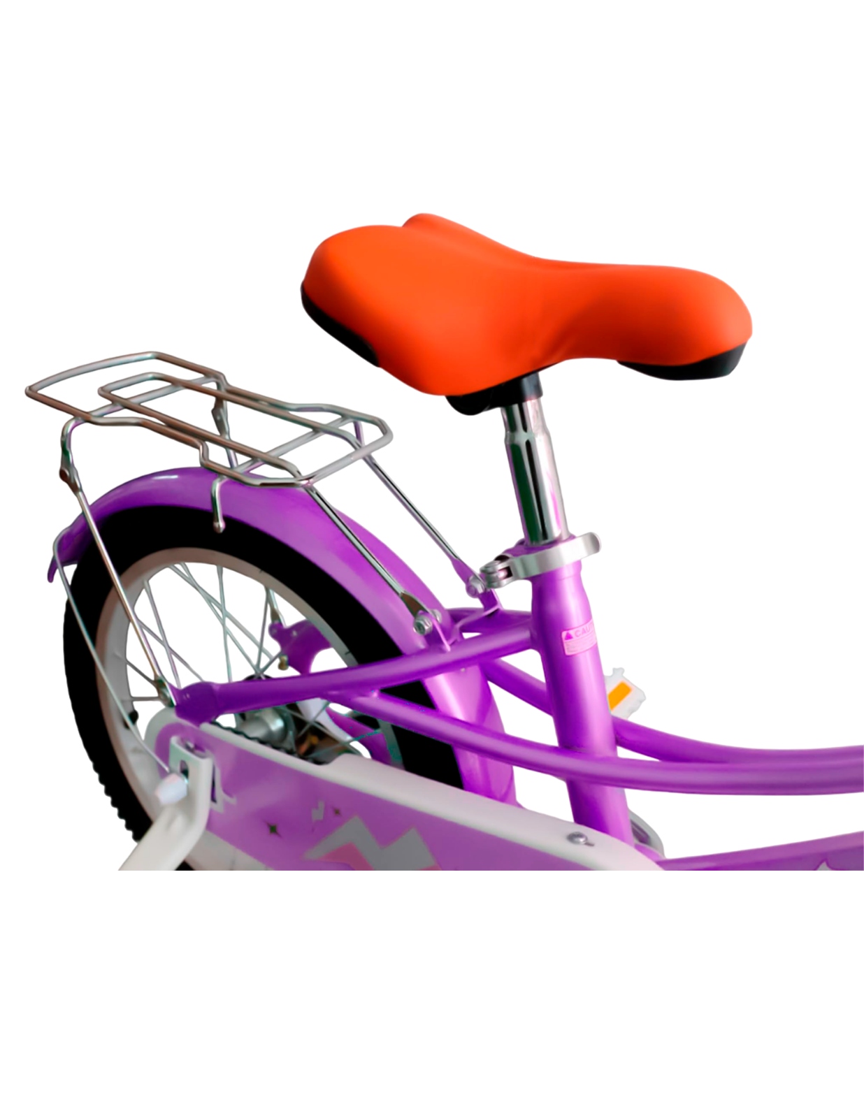 Foto 3 pulgar | Bicicleta Infantil con Ruedas  y Accesorios Morada par Niña