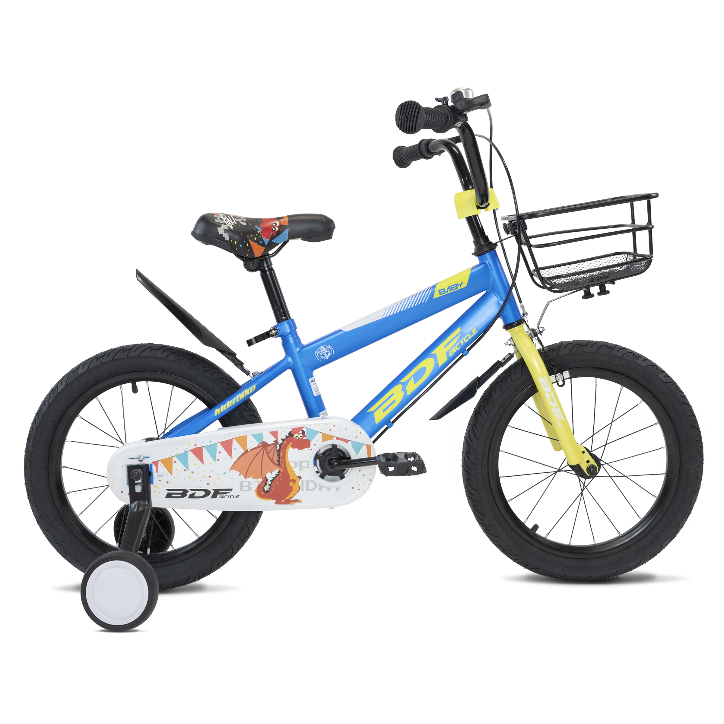 Foto 2 pulgar | Bicicleta Infantil Rocatomic R16 Cuadro: 9.5'' Frenos V-Brakes con Canasta