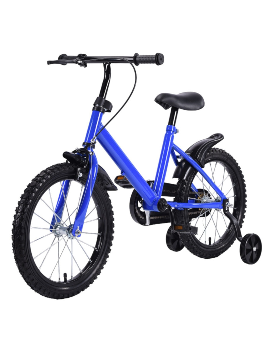 Foto 3 pulgar | Bicicleta Entrenadora De Niños Aeiou Tn22a R12 Ligera Azul