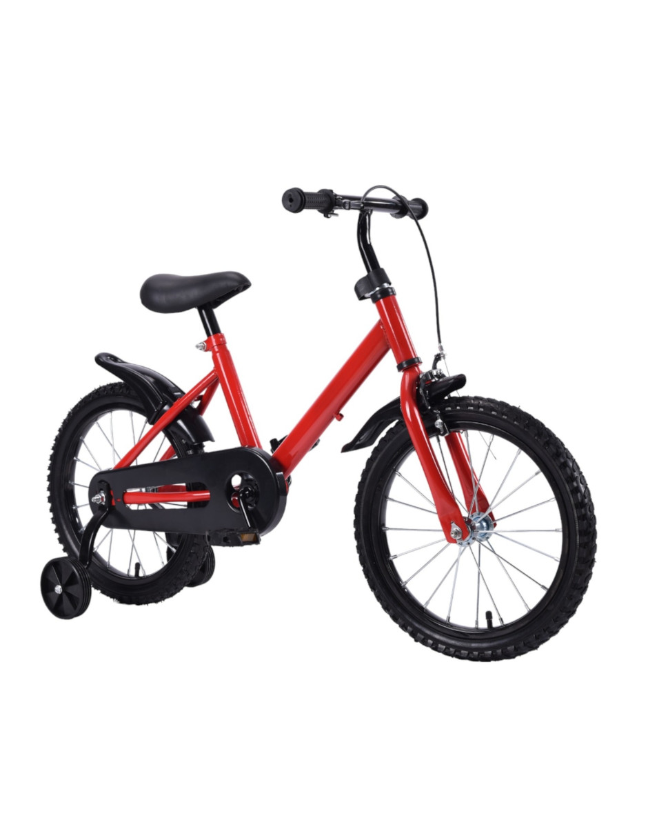 Foto 4 pulgar | Bicicleta Entrenadora De Niños Aeiou Tn22a R12 Ligera Rojo