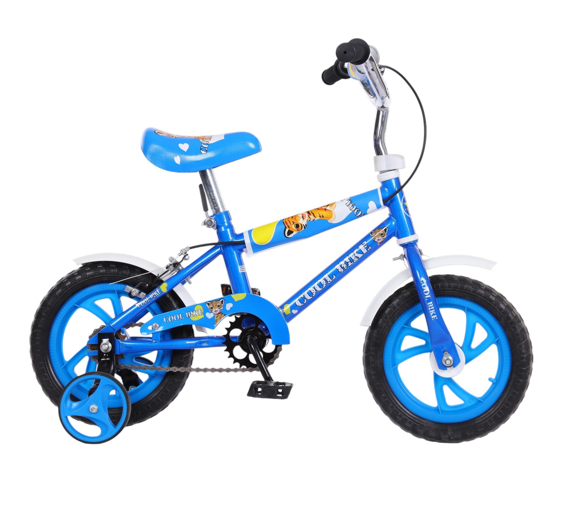 Foto 2 | Bicicleta Entrenadora De Niños Aeiou Qk-22 R12 Cool Azul