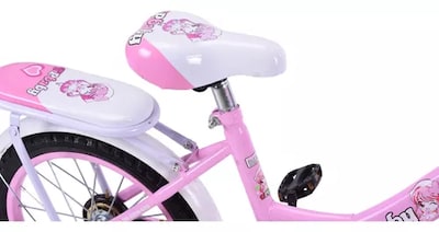 Foto 5 | Bicicleta Entrenadora De Niña Aeiou Yn-003 R12 Parrilla Rosa