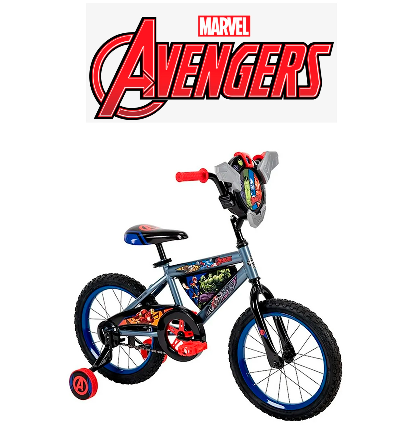 Foto 3 pulgar | Bicicleta Niños Huffy Avengers R16