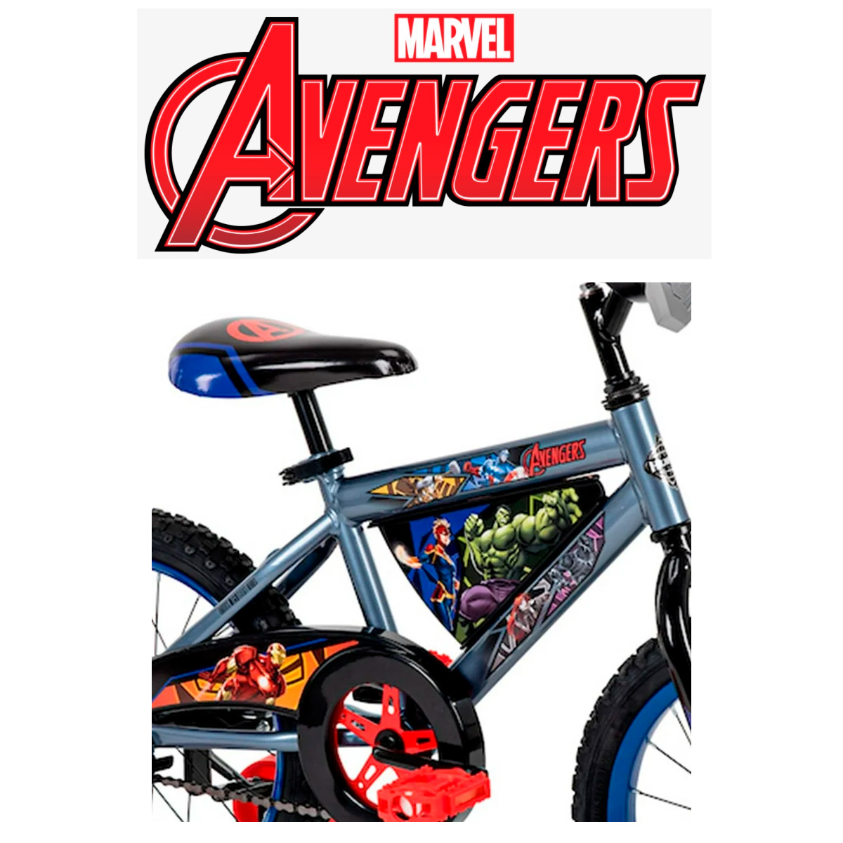 Foto 4 pulgar | Bicicleta Niños Huffy Avengers R16