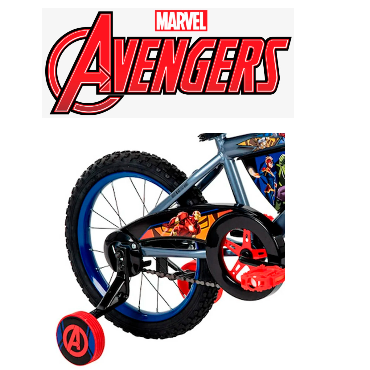 Foto 5 pulgar | Bicicleta Niños Huffy Avengers R16