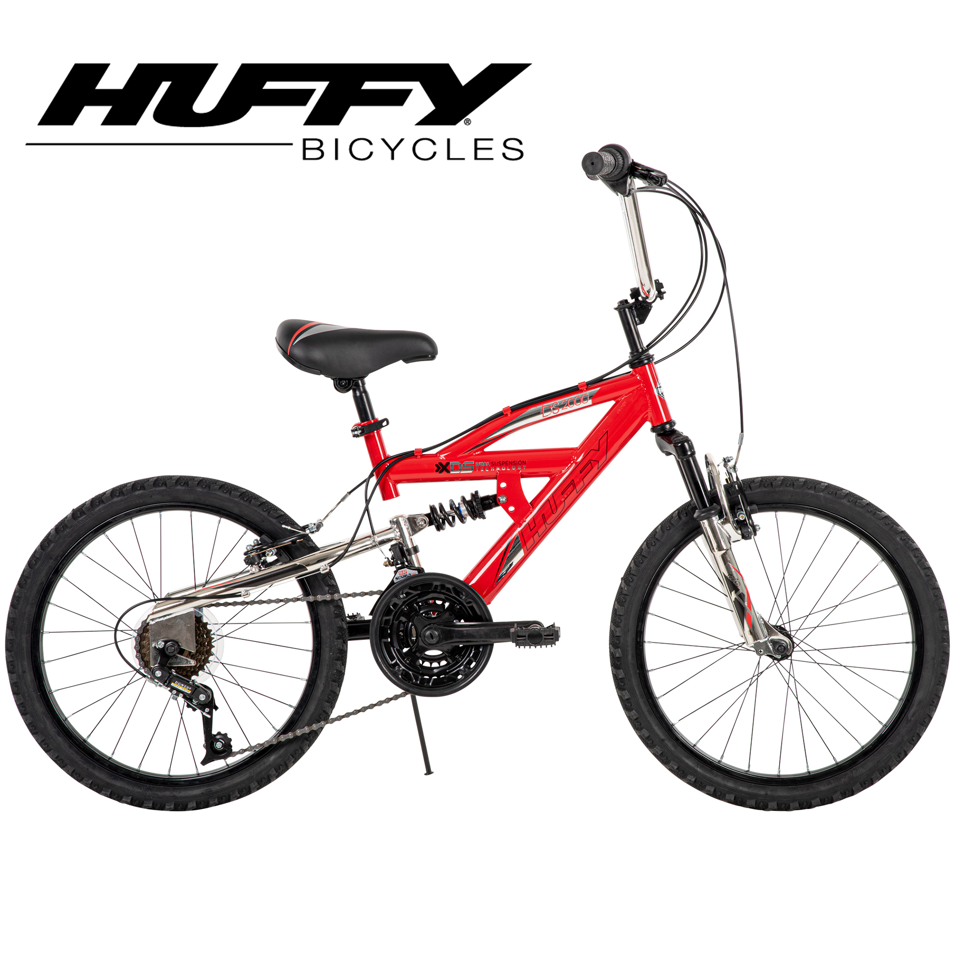 Foto 2 pulgar | Bicicleta Bmx Huffy Ds R20 Con 21 Vel Y Doble Suspension