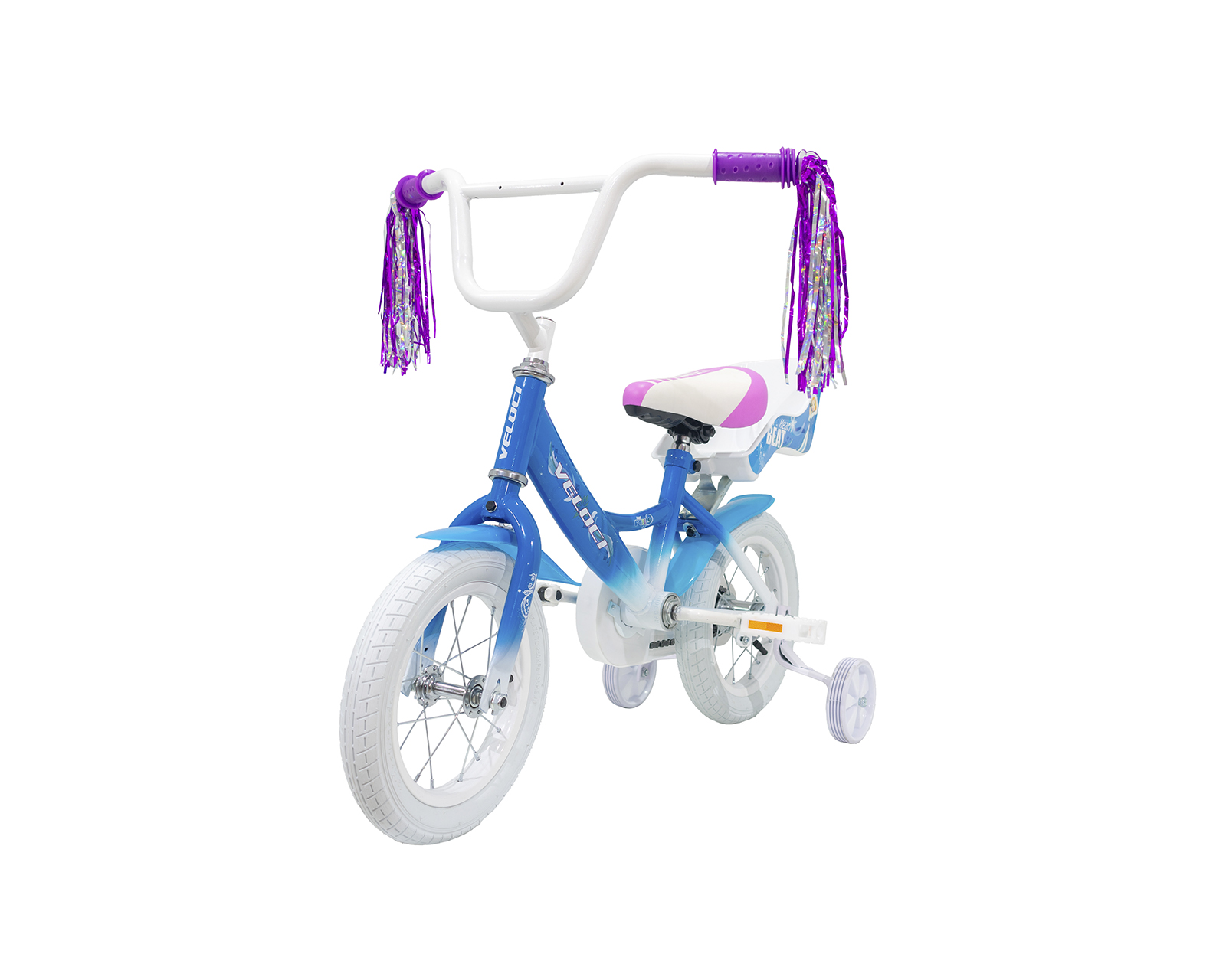 Foto 4 | Bicicleta Veloci Heart Beat Rodada 12 Azul