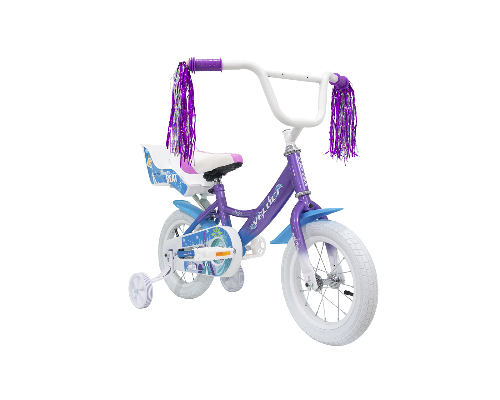 Foto 2 | Bicicleta Veloci Heart Beat Rodada 12 Morado