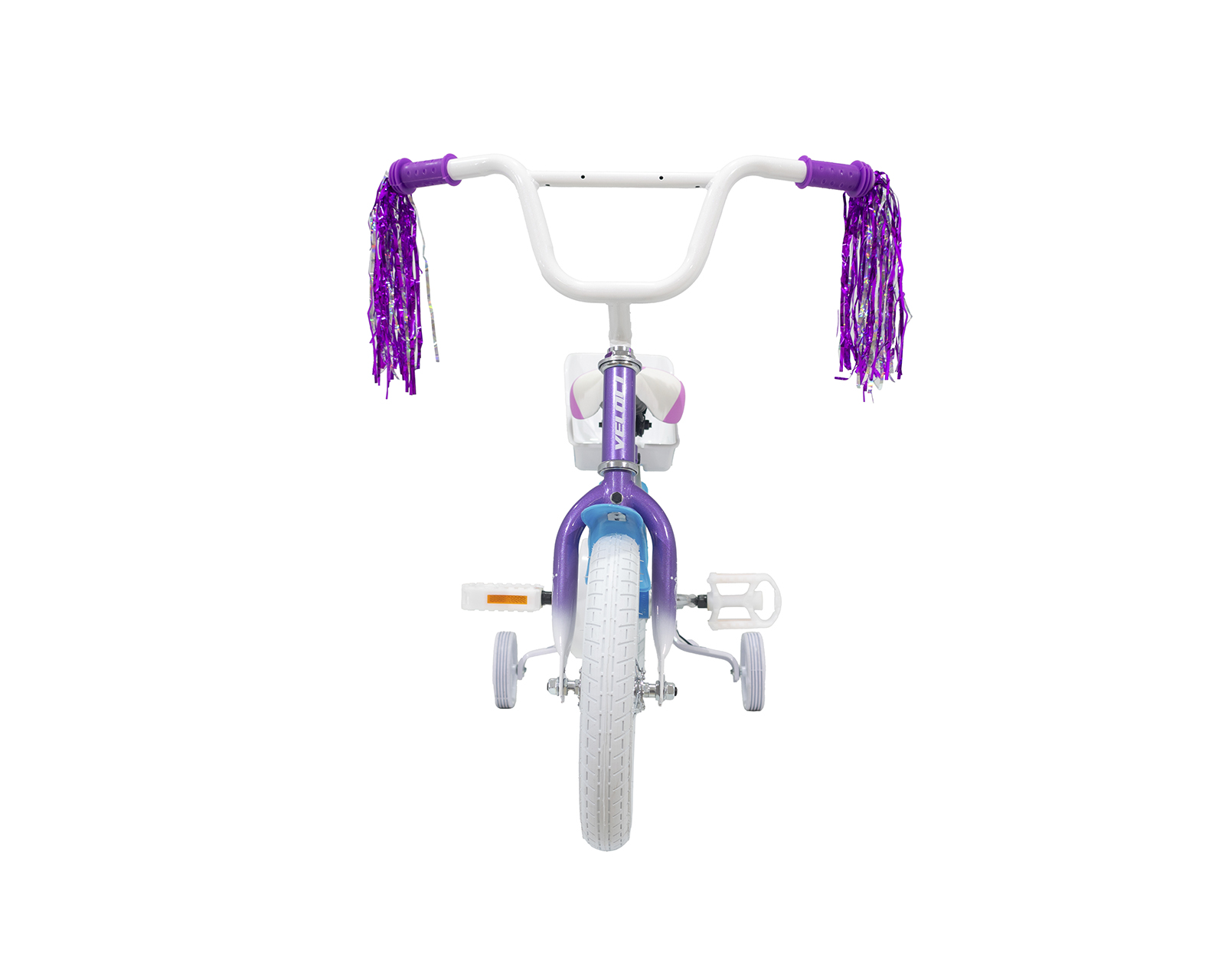 Foto 4 pulgar | Bicicleta Veloci Heart Beat Rodada 12 Morado