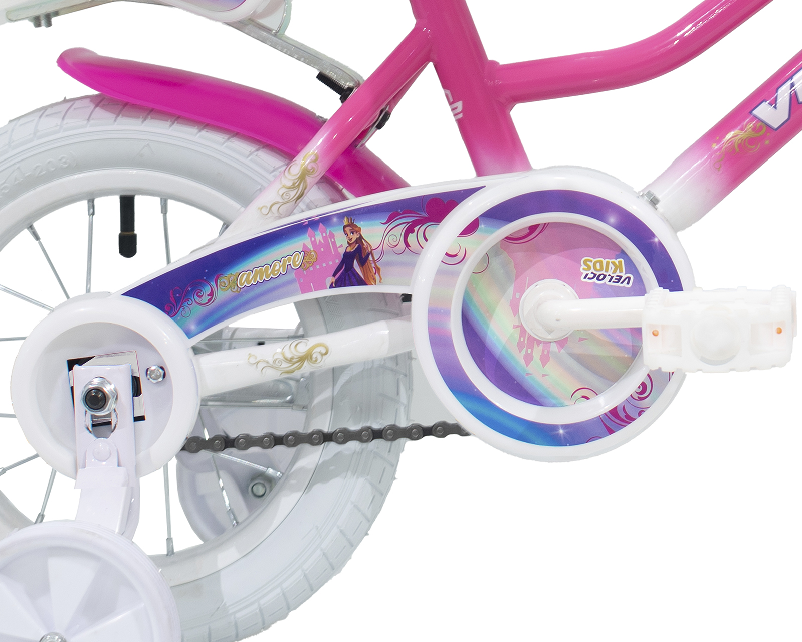 Foto 6 | Bicicleta Veloci Amore Rodada 12 Rosa