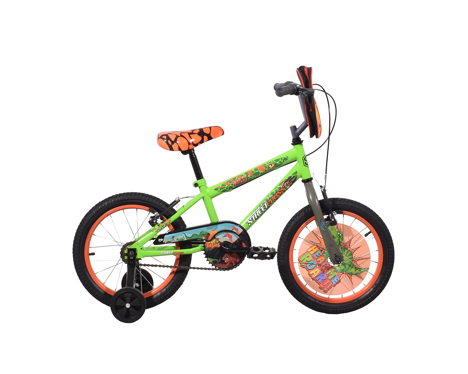 Foto 2 pulgar | Bicicleta Veloci Street Cross Roarr Bmx Rodado 16 Verde