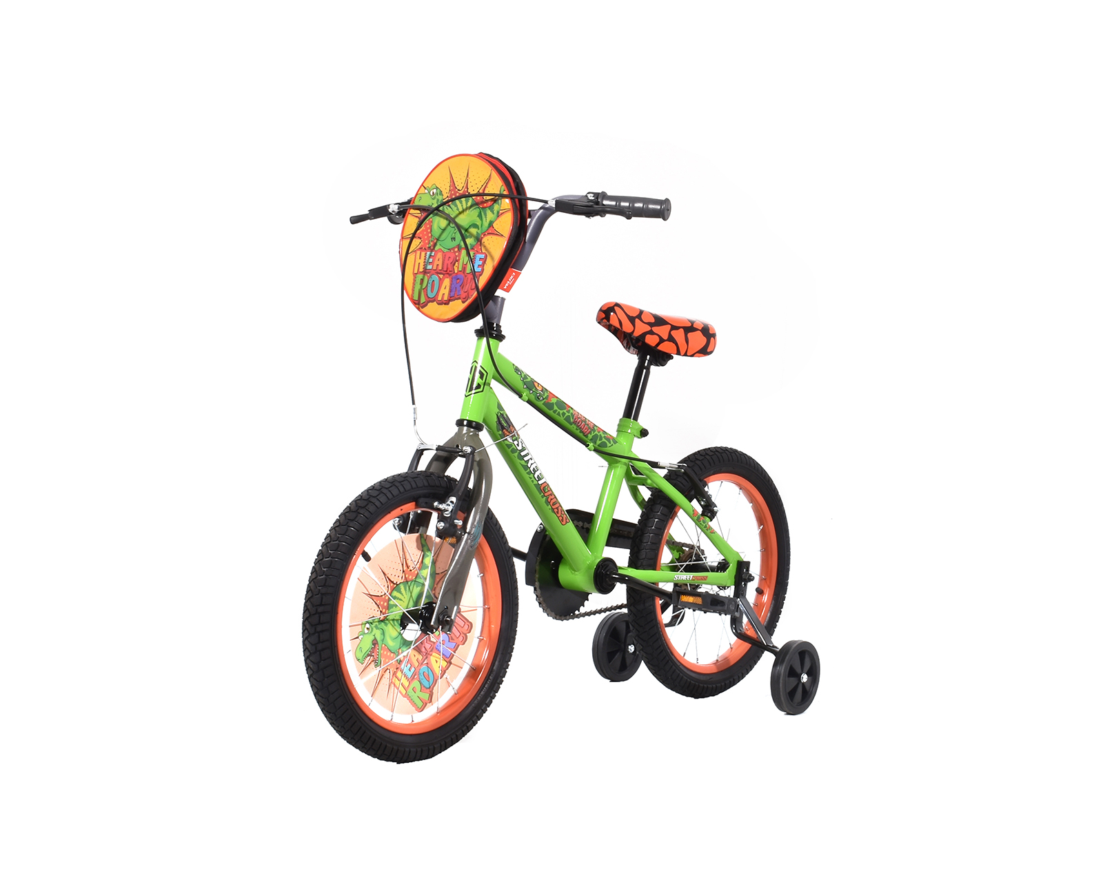 Foto 5 pulgar | Bicicleta Veloci Street Cross Roarr Bmx Rodado 16 Verde