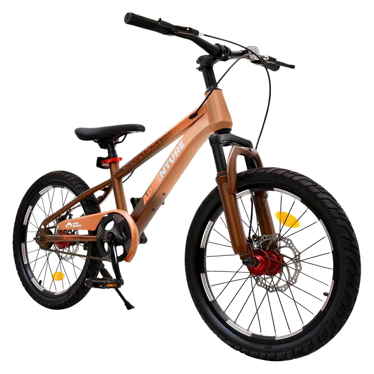 Foto 2 pulgar | Bicicleta Infantil Little Monkey 20" Naranja