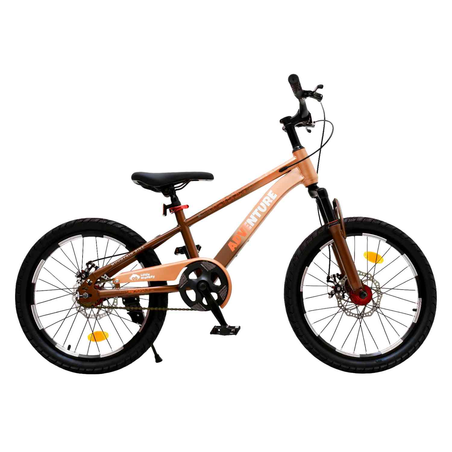 Foto 3 pulgar | Bicicleta Infantil Little Monkey 20" Naranja