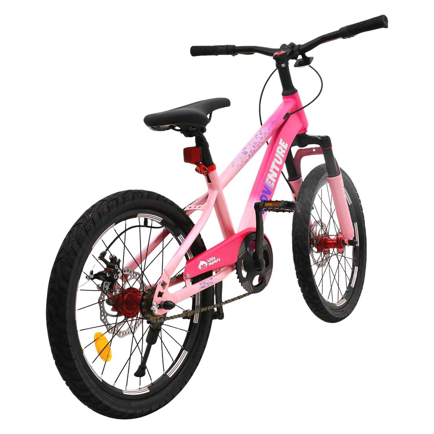 Foto 5 pulgar | Bicicleta Infantil Little Monkey 20" Rosa