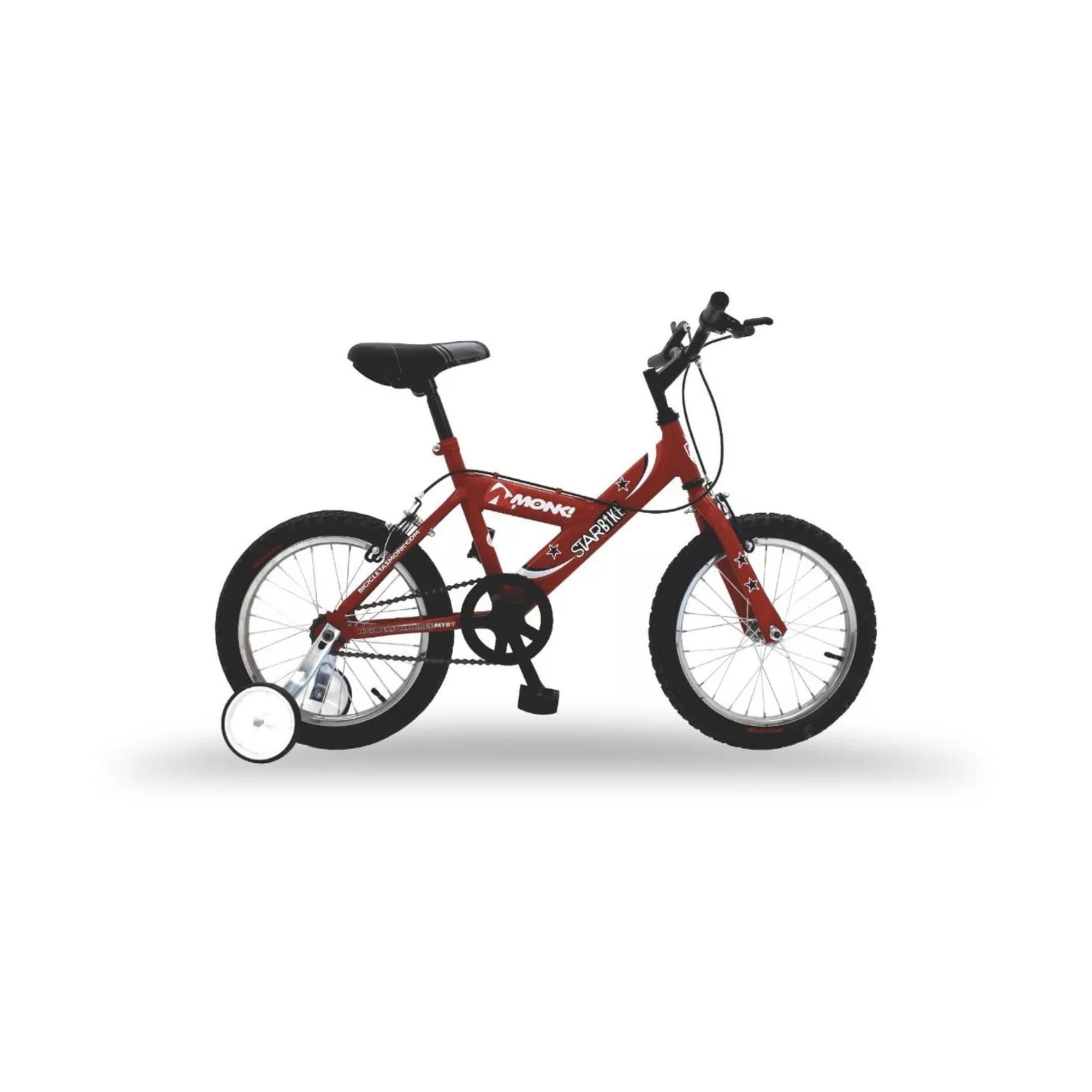 Foto 2 pulgar | Bicicleta Infantil Monk Starbike R16 Rojo