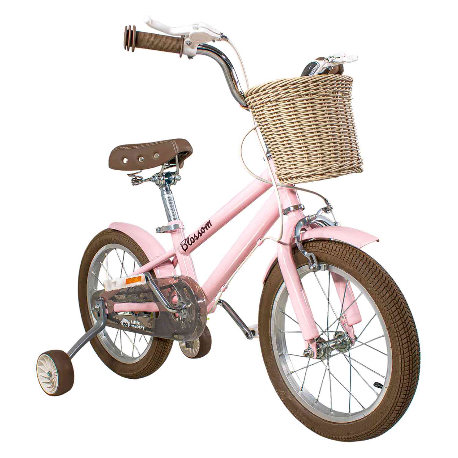 Bicicleta Infantil Niña Rodada 16 Rosa Ruedas Entrenamiento Rosa