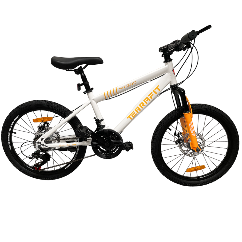 Foto 2 pulgar | Bicicleta Infantil Terrafit Magno R20 Acero Inoxidable 21v Color Blanco