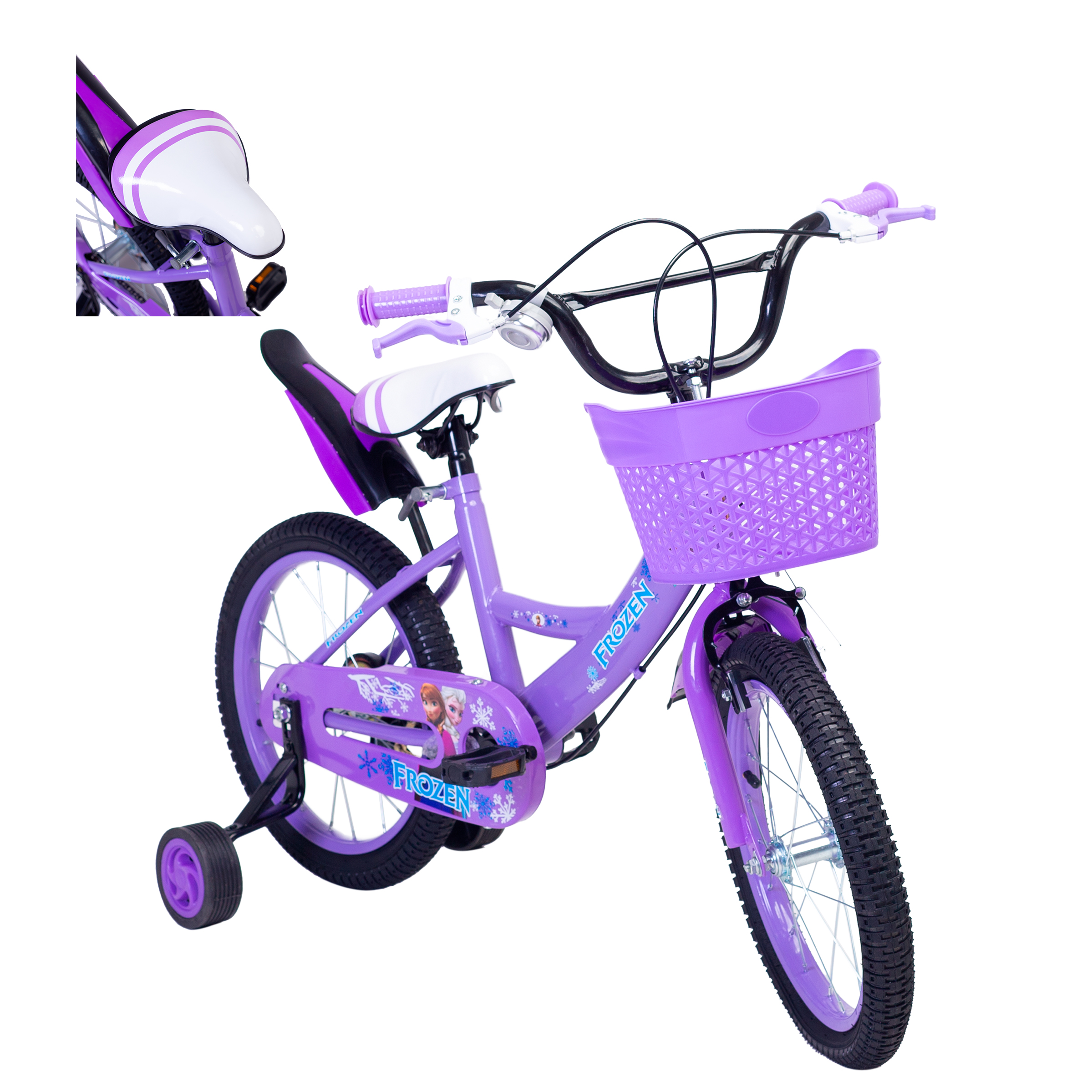 Foto 2 pulgar | Bicicleta Infantil Aeiou R16 Morada