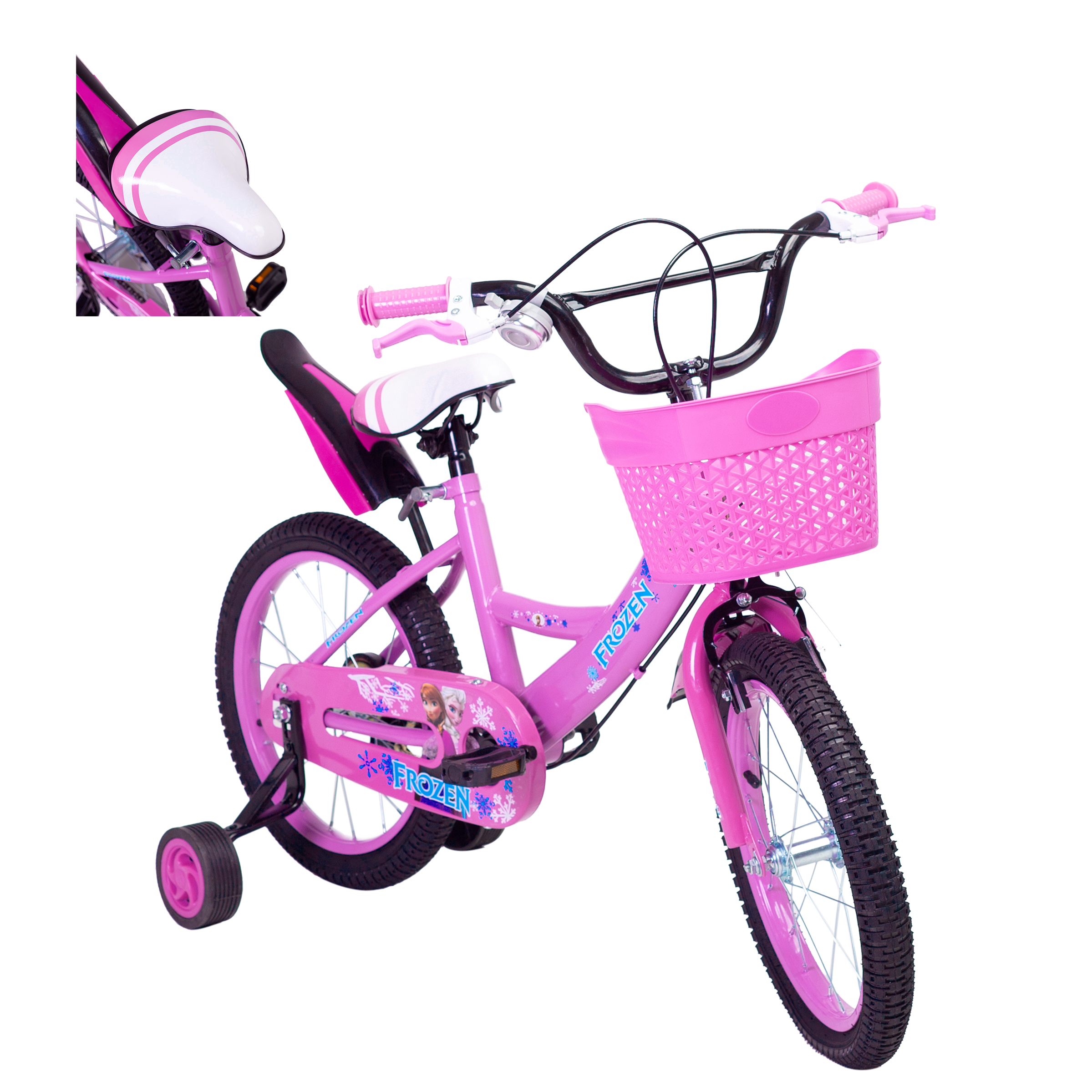 Foto 2 pulgar | Bicicleta Infantil Aeiou R16 Rosa