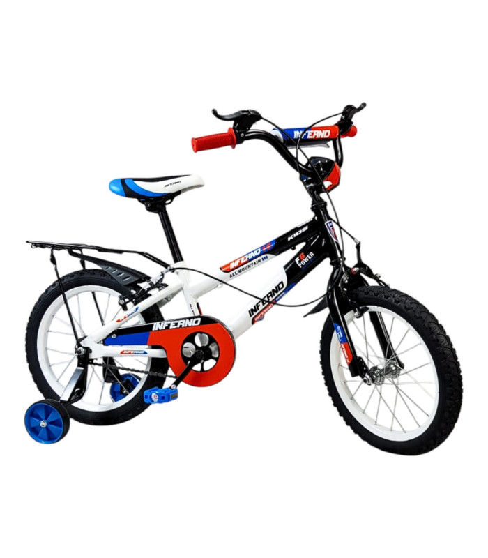 Bicicleta Unibike  R16 con Parrilla Azul