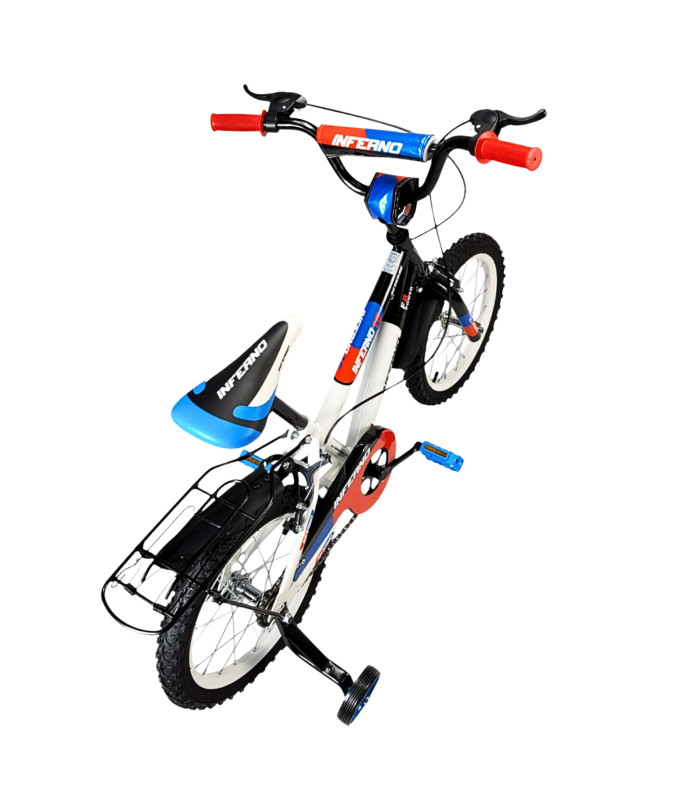 Foto 7 pulgar | Bicicleta Unibike  R16 con Parrilla Azul