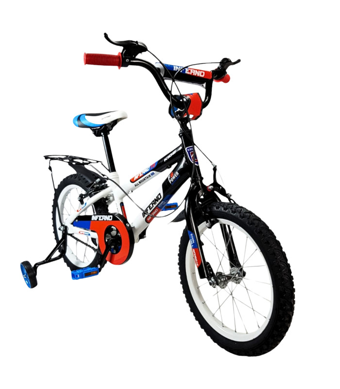 Foto 8 pulgar | Bicicleta Unibike  R16 con Parrilla Azul