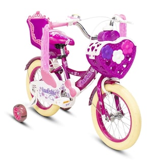 Foto 1 | Bicicleta Infantil R14 Morada Canastilla Anfora Portamuñecas