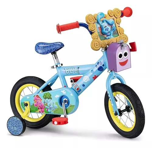 Foto 2 pulgar | Bicicleta Infantil Nickelodeon Pistas de Blue Azul Rodada 12