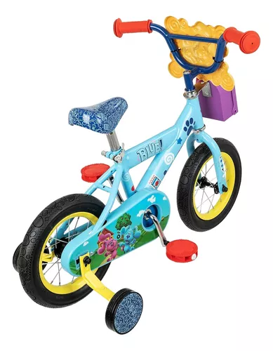 Foto 3 pulgar | Bicicleta Infantil Nickelodeon Pistas de Blue Azul Rodada 12