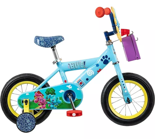 Foto 4 pulgar | Bicicleta Infantil Nickelodeon Pistas de Blue Azul Rodada 12