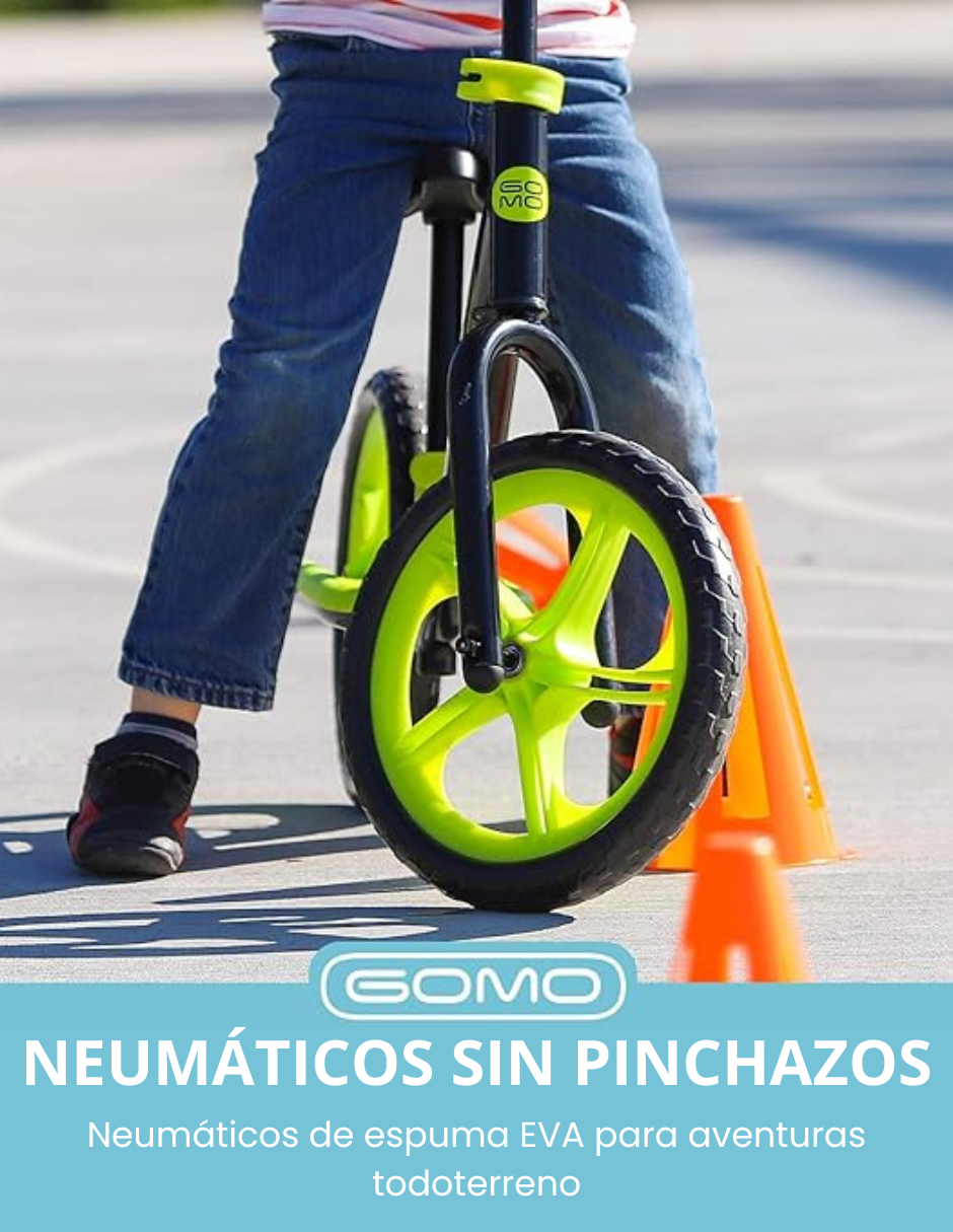 Foto 6 pulgar | Bicicleta de Equilibrio Gome Verde Infantil