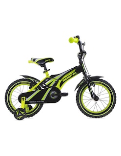 Foto 1 | Bicicleta Benotto Infantil Convoy R14 1v. Niño Frenos Caliper/contrapedal Acero Negro/amarillo Neon Talla:un