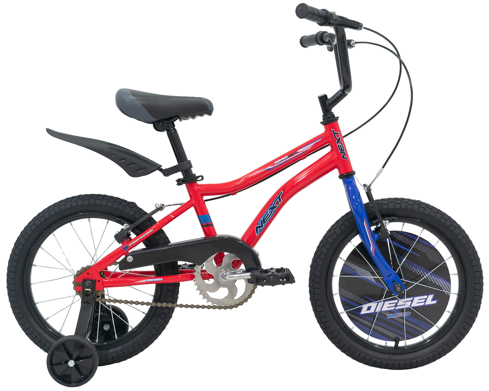 Bicicleta Veloci Next Diesel Rodada 16 Rojo Infantil